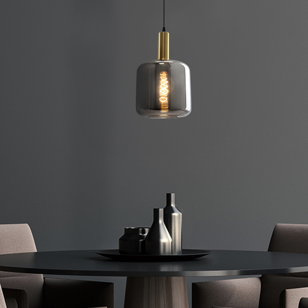 Design hanglamp grijs, Keanu