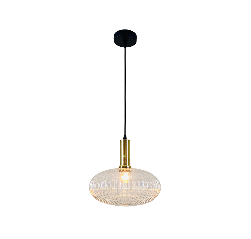 Retro hanglamp transparant, Charlois