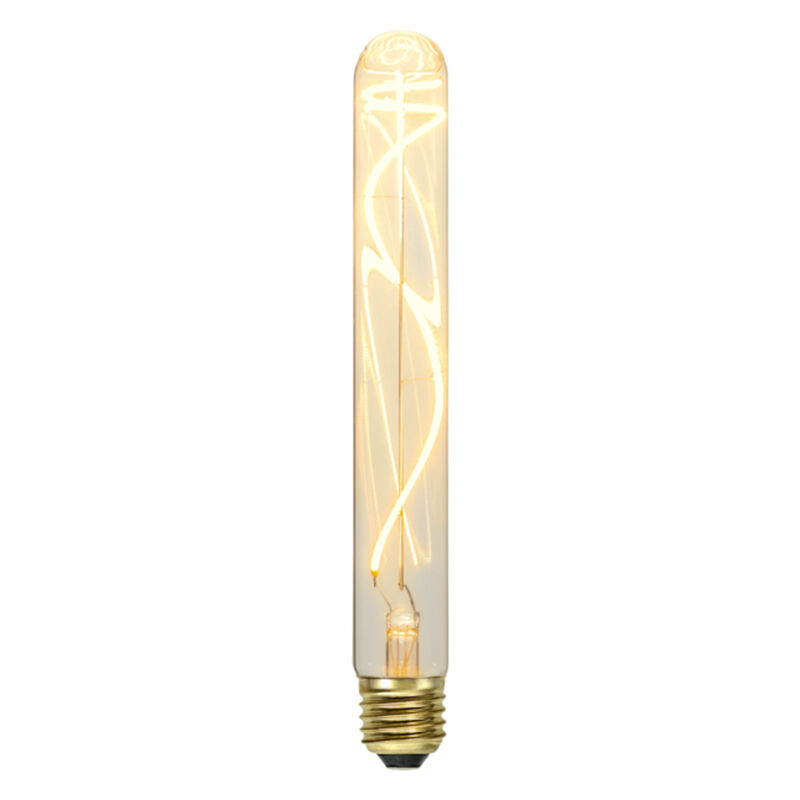 Dimbare E27 buislamp, 22,5cm hoog, 3,4W extra sfeervol wit
