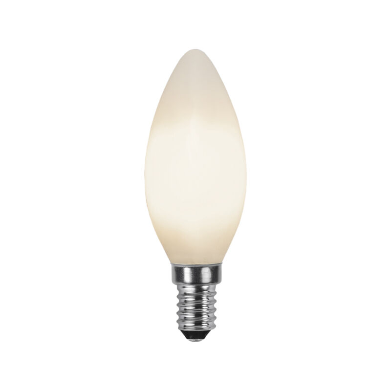 3 staps dimbare E14 kaarslamp, 4w warm wit (2700k)