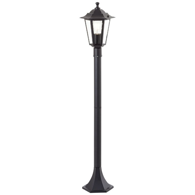 Klassieke buitenlamp zwart, Radha, IP44