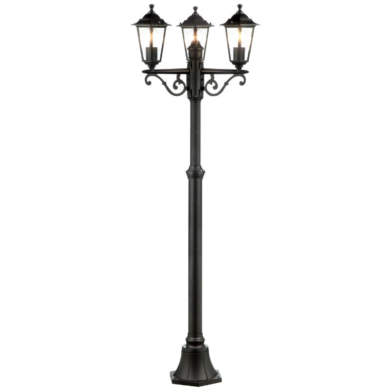 Klassieke buitenlamp zwart, Radha, IP44