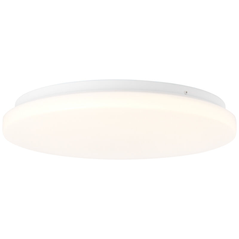 Kunststof plafonnière wit, Julie, 18W, 3000K LED