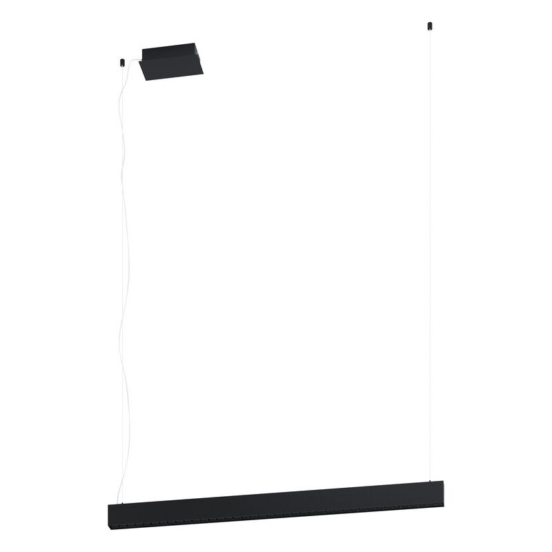 Zwarte moderne hanglamp staal, Varun, 31W, 3000K LED