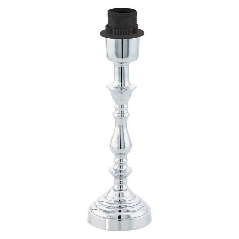 Chromen design tafellamp zonder kap metaal, Mason, met schakelaar