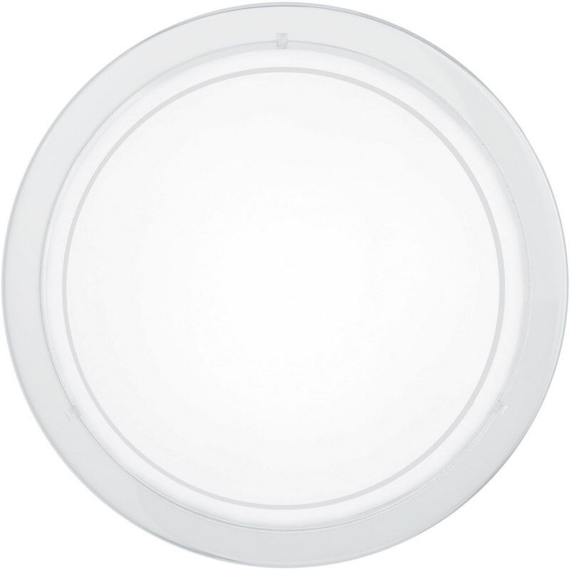 Witte plafonnière glas, Agena