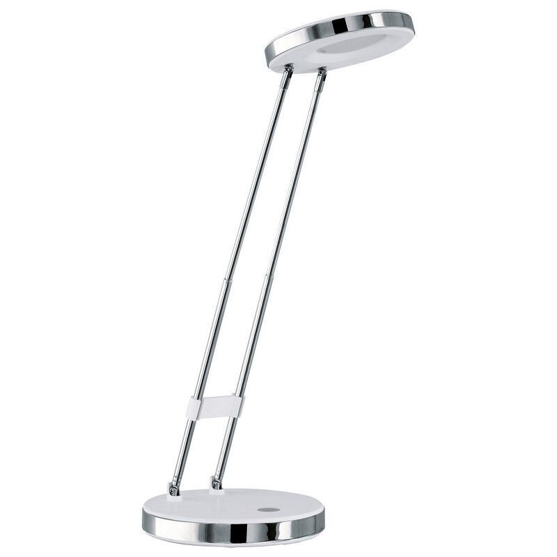 Witte moderne bureaulamp kunststof, Arie, 3W, 3000K LED, met schakelaar