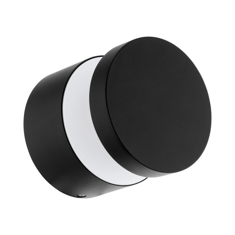 Zwarte buitenlamp aluminium, Ian, IP44