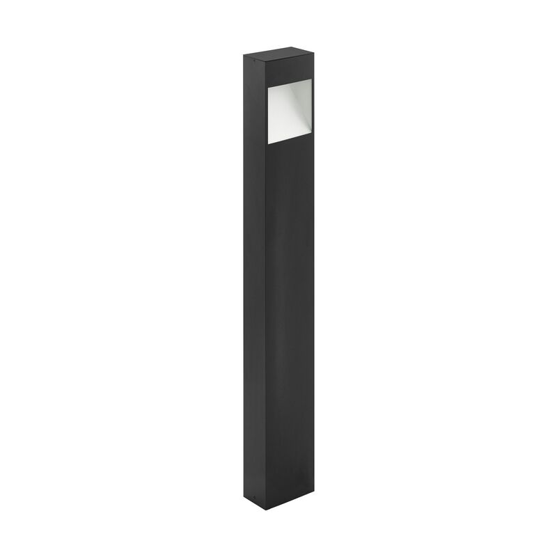 Antraciete moderne buitenlamp, Elvi, aluminium, 10w 3000K (warm wit) LED