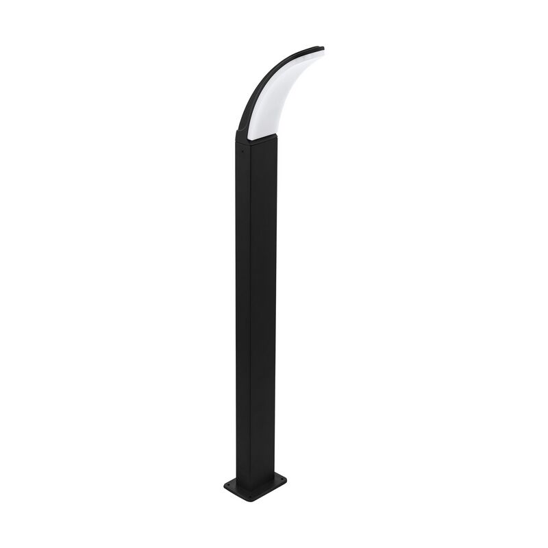Zwarte moderne buitenlamp, Oskar, aluminium, 11w 3000K (warm wit) LED