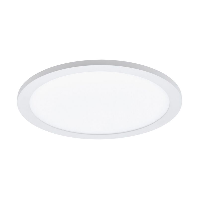 Witte plafonniere Ericus, aluminium, met verstelbare lichtkleur