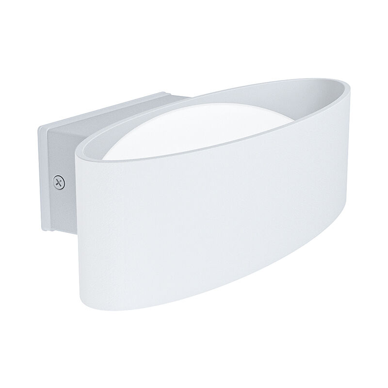 Witte moderne buitenlamp, Kawita, aluminium, 10w 3000K (warm wit) LED