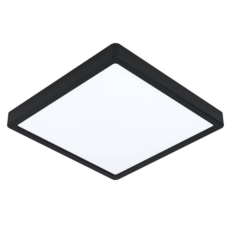 Witte smart plafondlamp kunststof, Geraldo, 19,5W, warm tot koud wit verstelbare LED, IP44