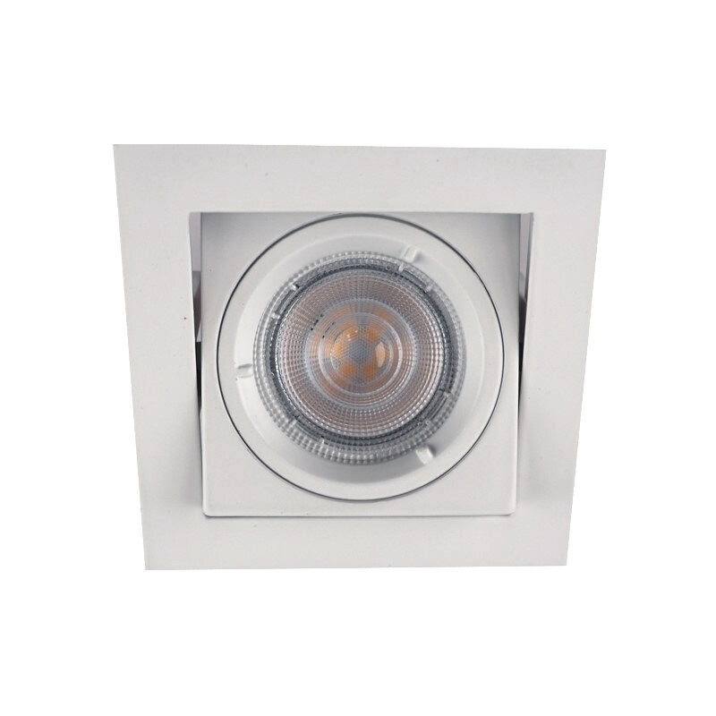 Moderne inbouwspot Filo, wit