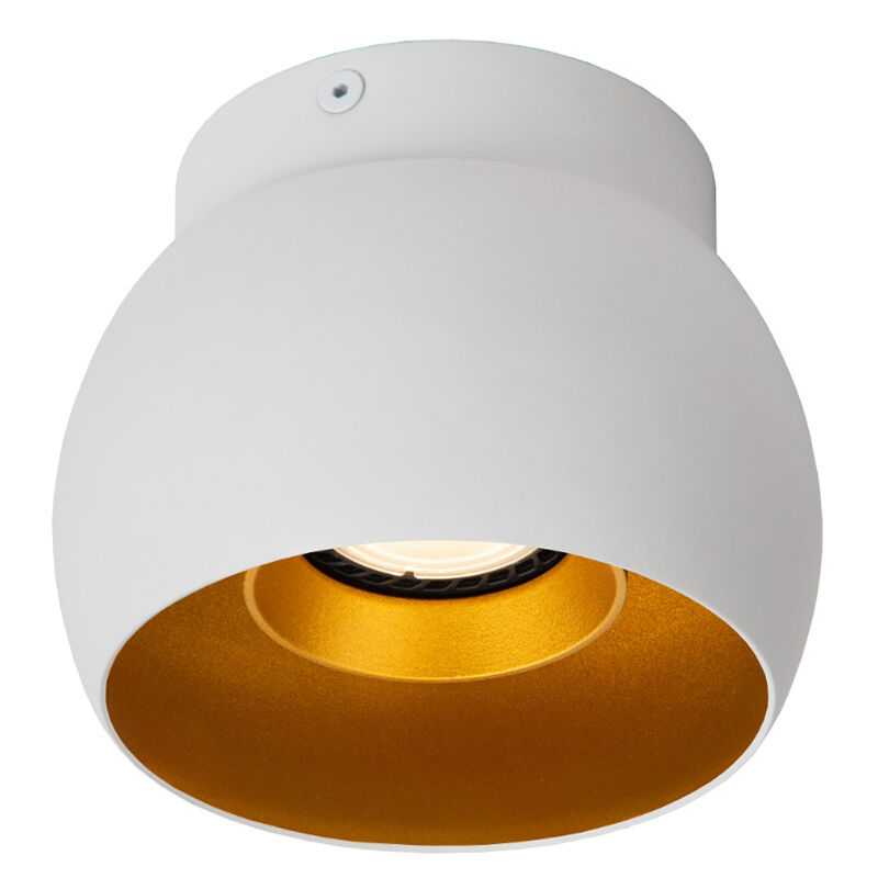 Witte opbouwspot modern, Torben