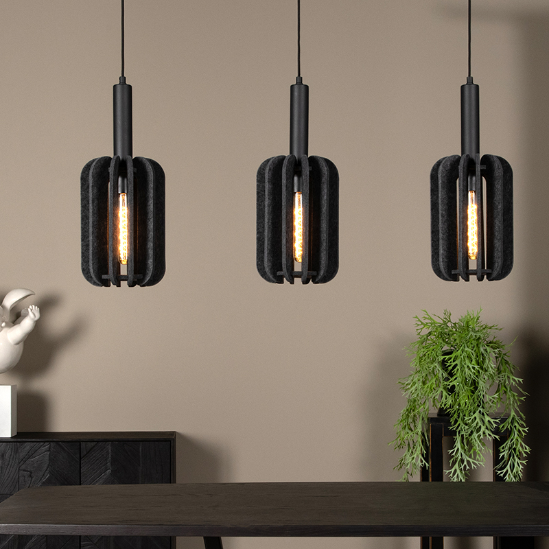 Grijze hanglamp modern, Rafal