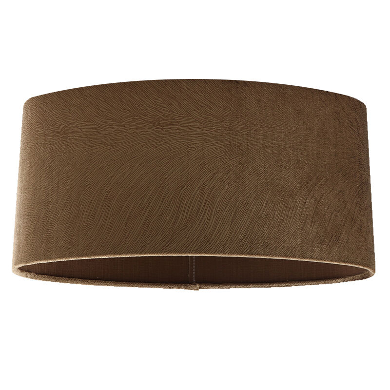 40 cm ovale velours bruine lampenkap, Rody