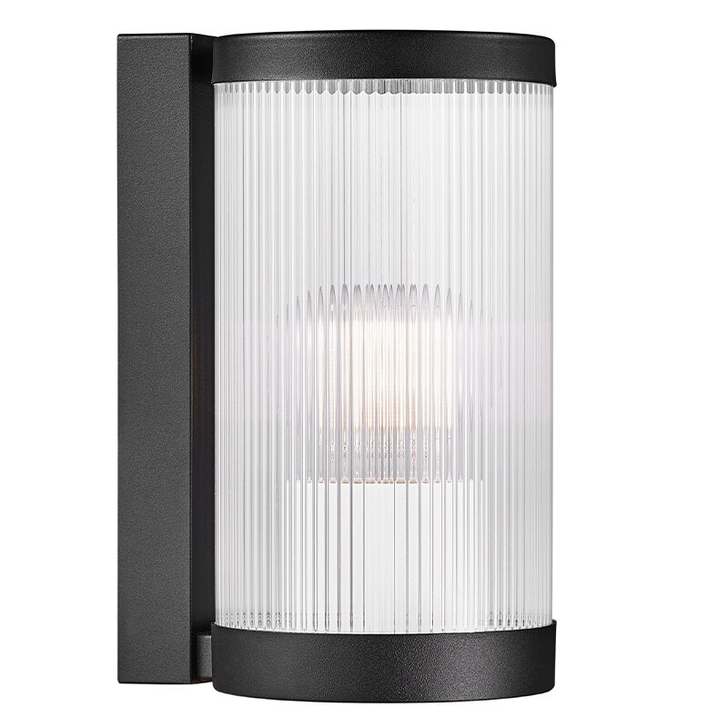 Zwarte buitenlamp retro, Coupar, IP54