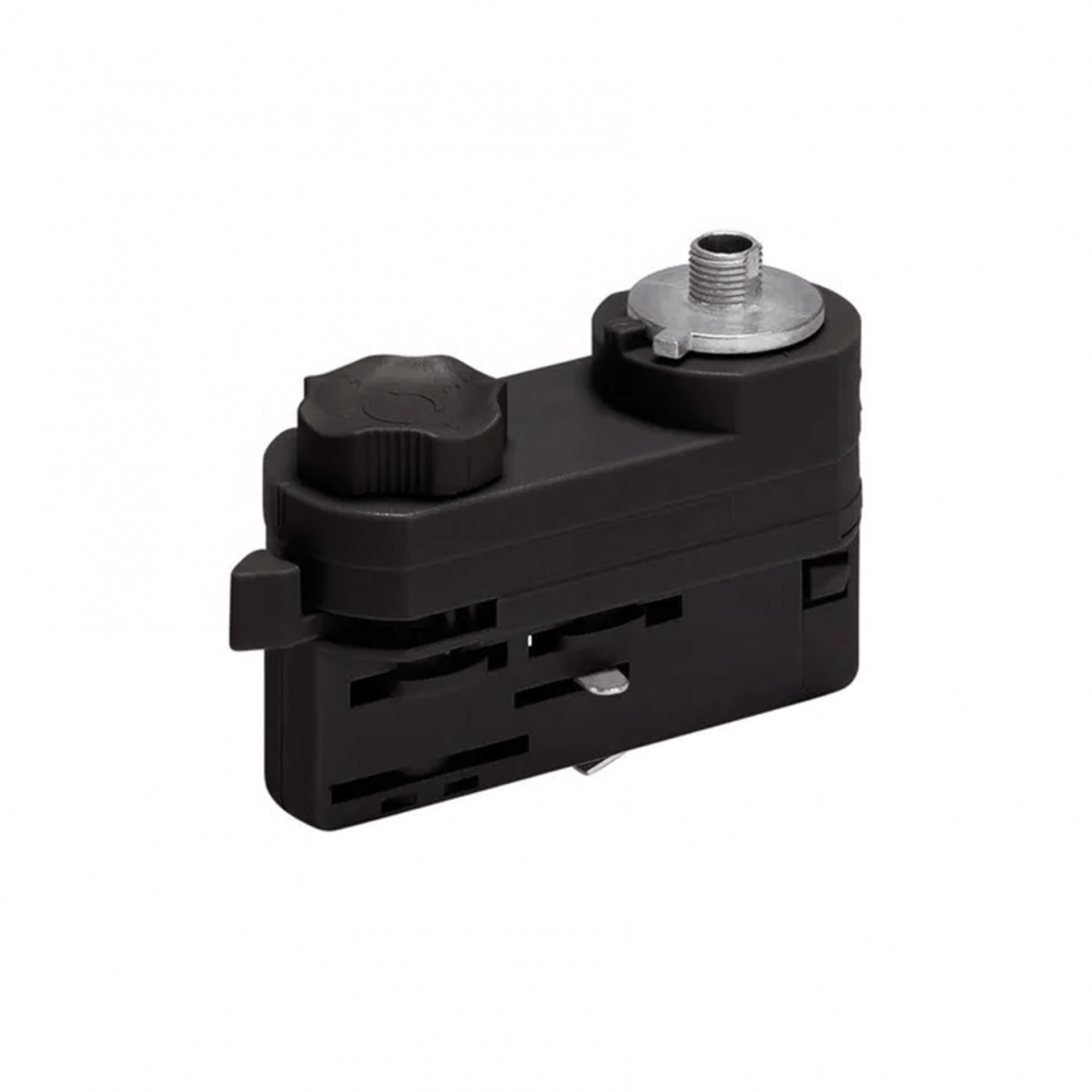 Pendel adapter voor 3-fase railverlichting, zwart, Pro