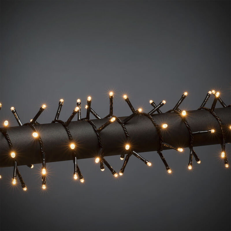 18m LED kerstverlichting buiten, 240 warm witte lampjes