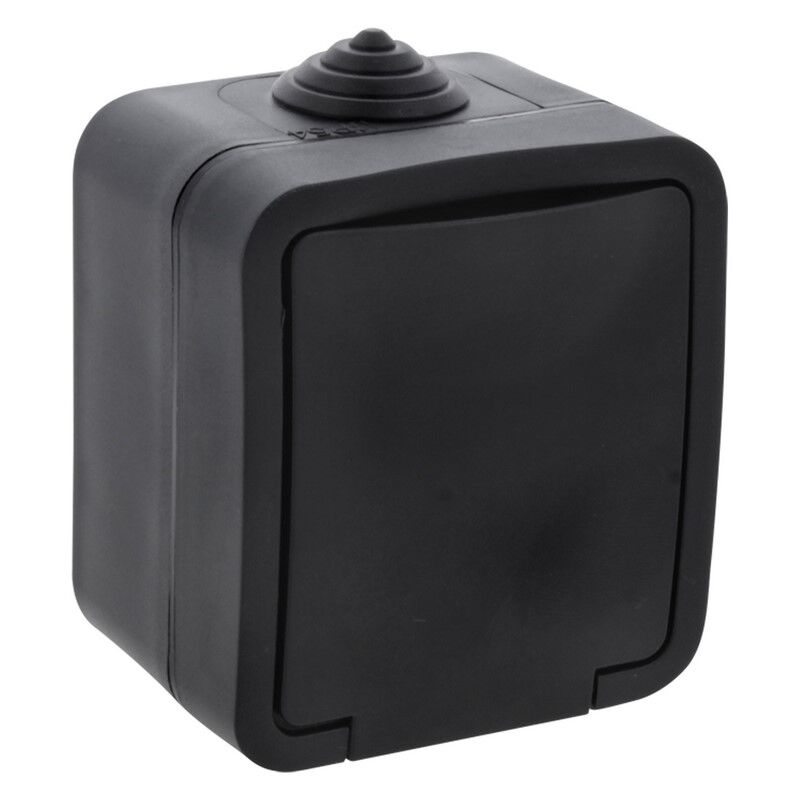 Q-Link contactdoos opbouw, randaarde, spatwaterdicht