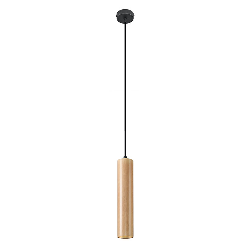 Houten hanglamp Francina