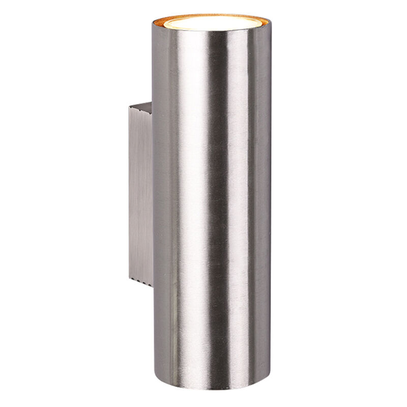 Nikkelen wandlamp modern, Kaso