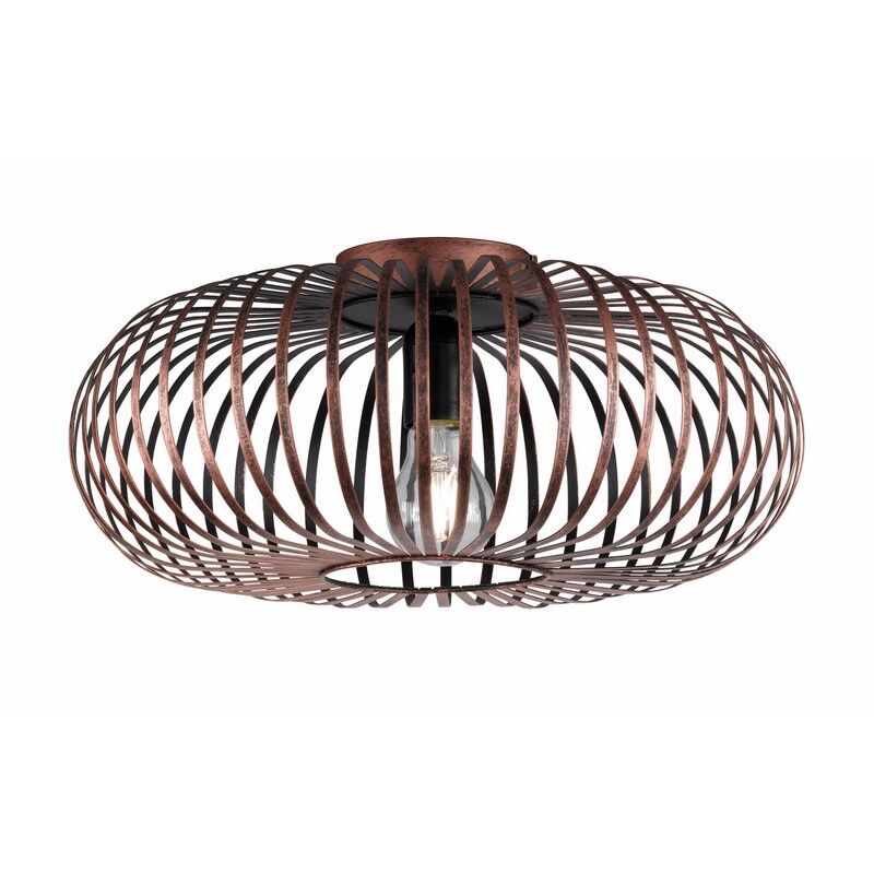 Koperen plafonnière modern, Avni