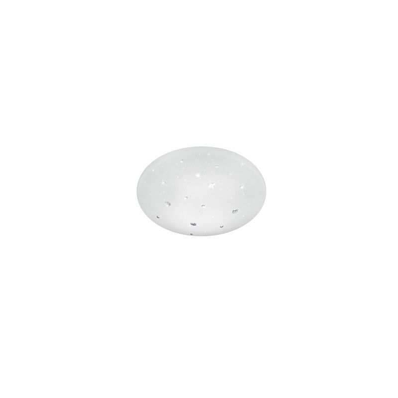 Witte plafonnière modern, Gimming, 12W, 4000K LED, IP44