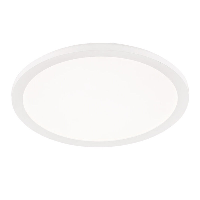 Witte plafonnière modern, Gistrup, 24W, 3000K LED, IP44