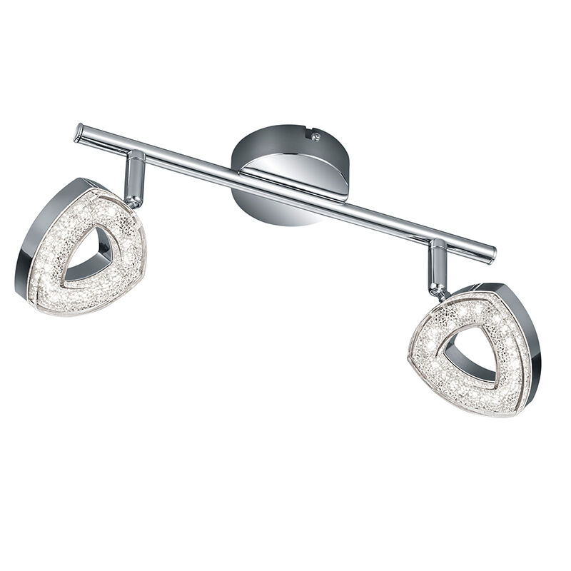 Chromen wandlamp modern, Vayannah, 4,5W, 3000K LED