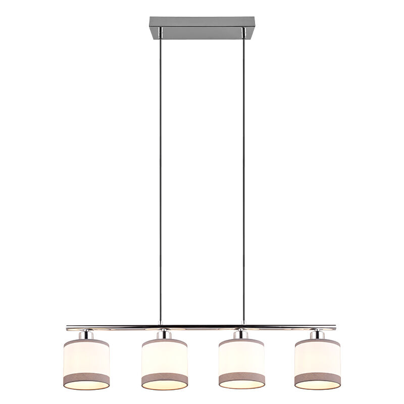 Witte hanglamp modern, Denley