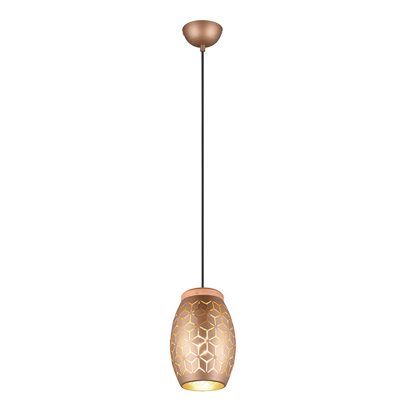 Taupe hanglamp modern, Delana