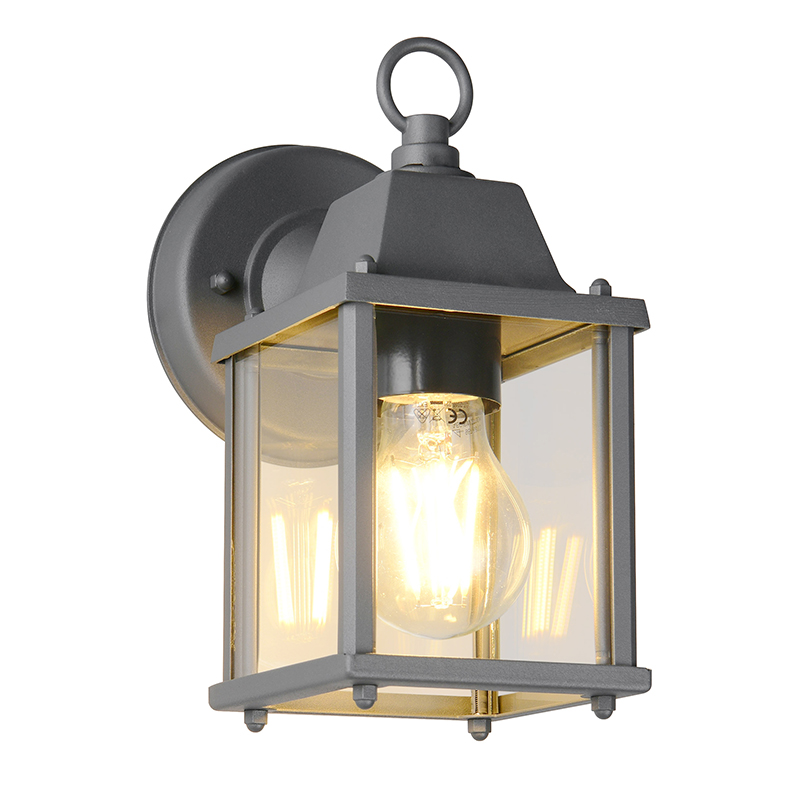 Antraciete buitenlamp klassiek, Metje