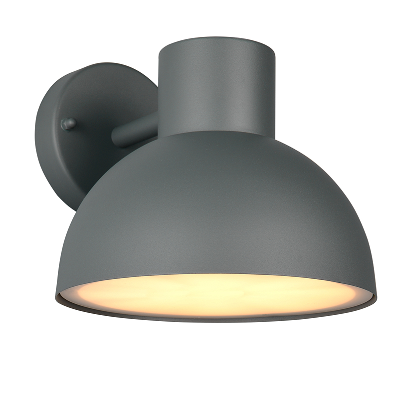 Antraciete buitenlamp aluminium, Jiek, IP44