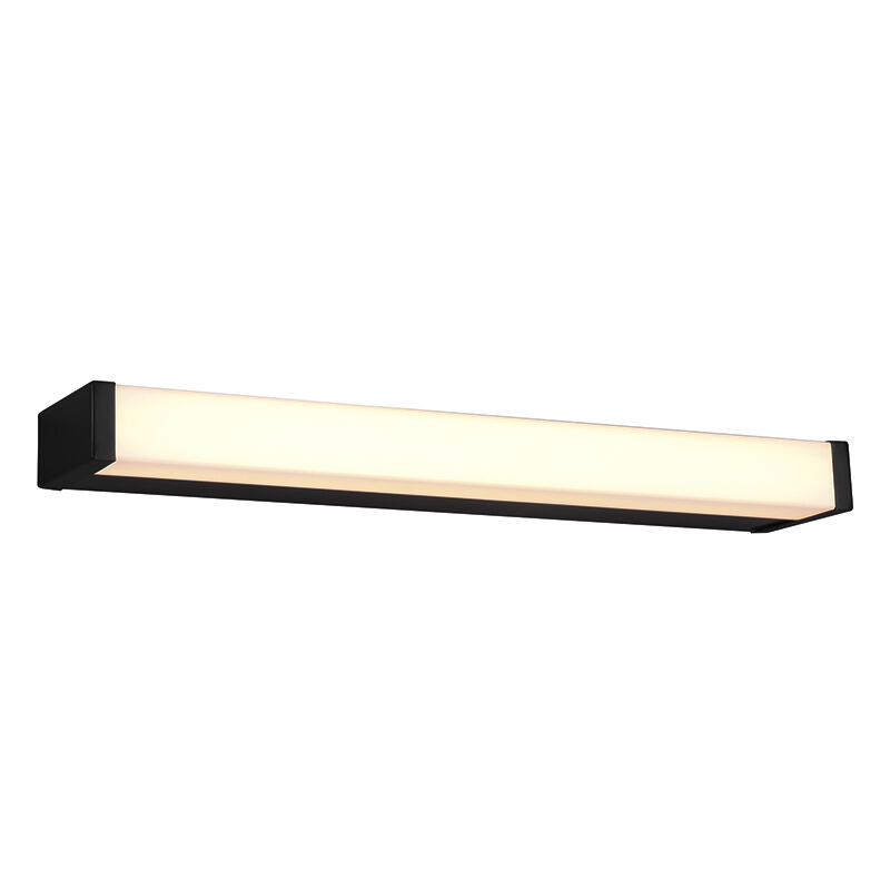Moderne wandlamp Celesta, zwart, metaal, geïntegreerde LED