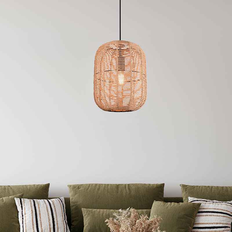 Nikkelen hanglamp modern, Ledbury
