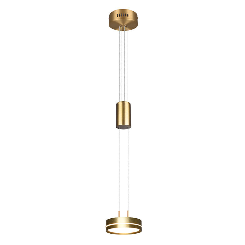 Messing hanglamp modern, Marjon, 9W, 3000K LED