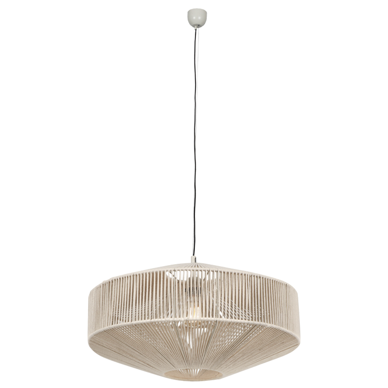 Crème hanglamp landelijk, Martyn