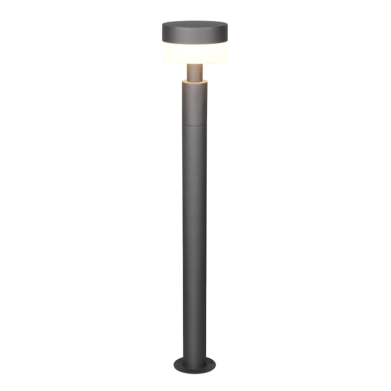 Antraciete buitenlamp modern, Irfaan, 8W, 3000K LED, IP54