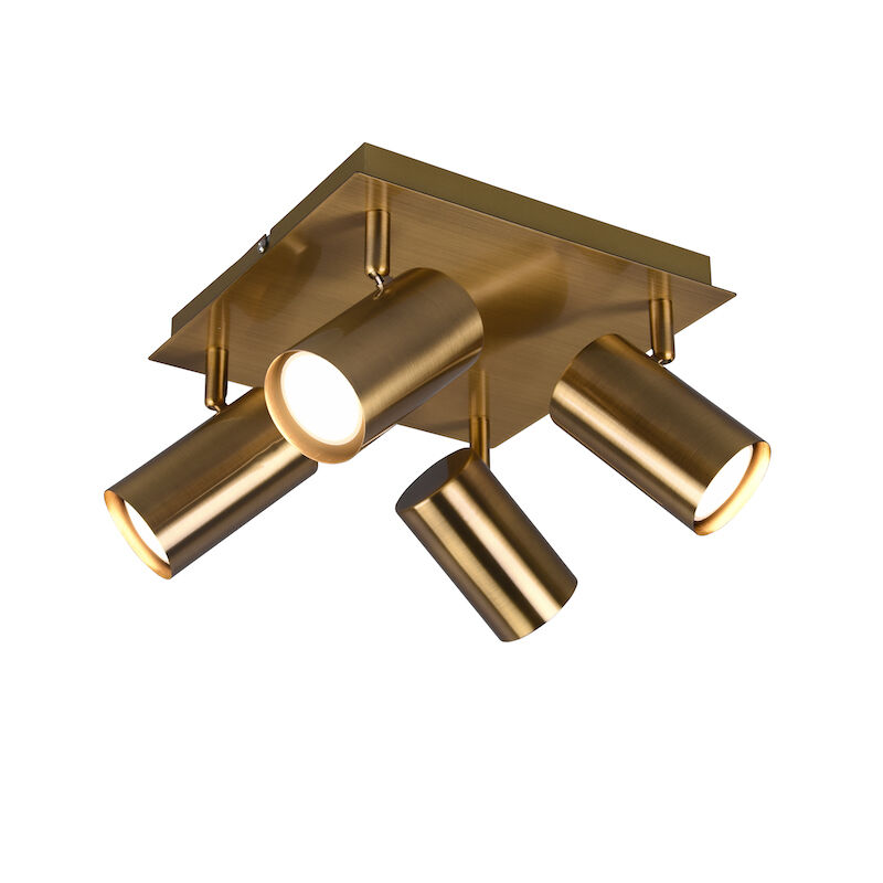 Bronzen plafondspot modern, Kaso