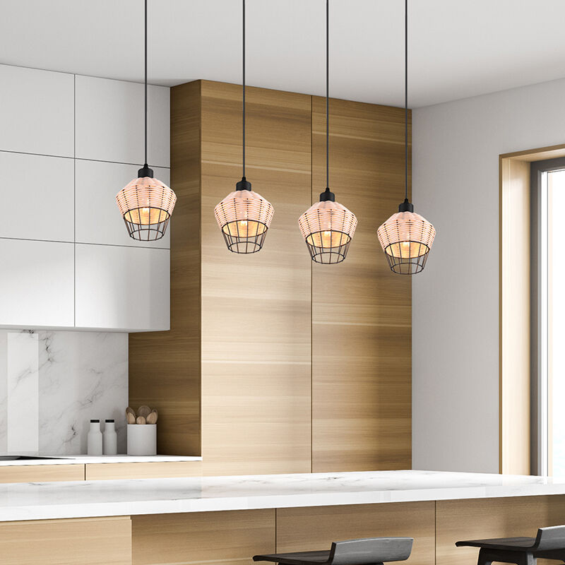 Rotan hanglamp bruin, Mirne