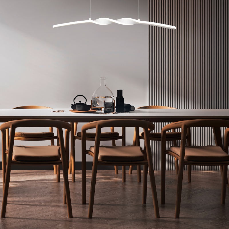 Witte hanglamp design, Quirinus, 18W, 4000K LED