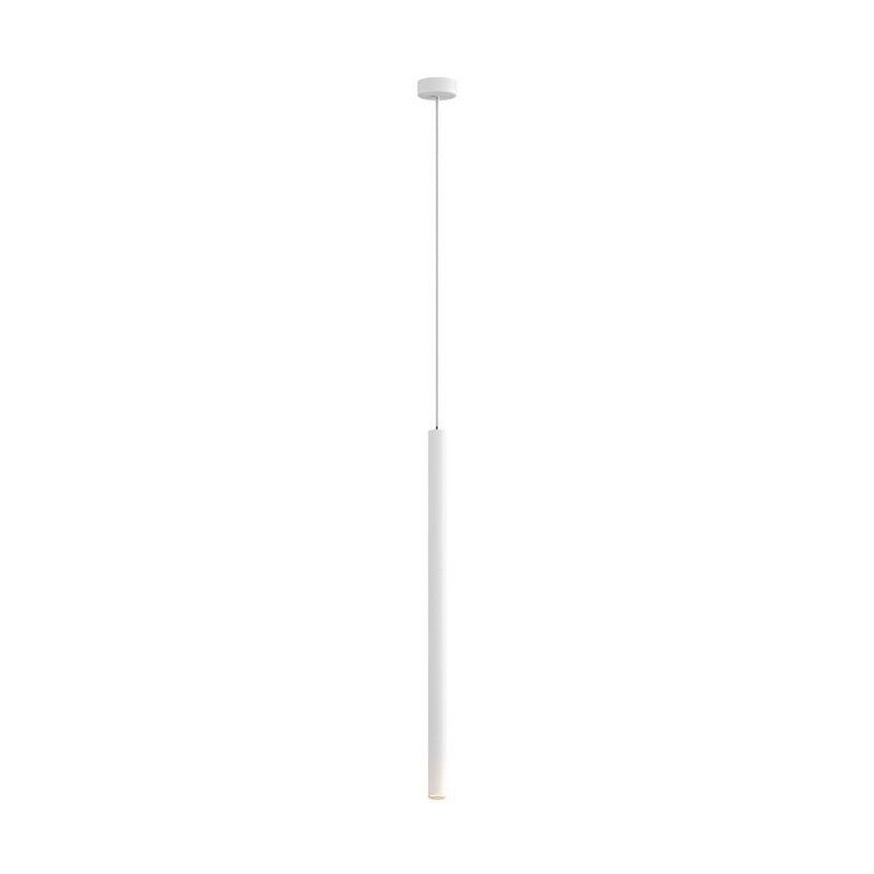 Design hanglamp Fikriye, wit, metaal, geïntegreerde LED