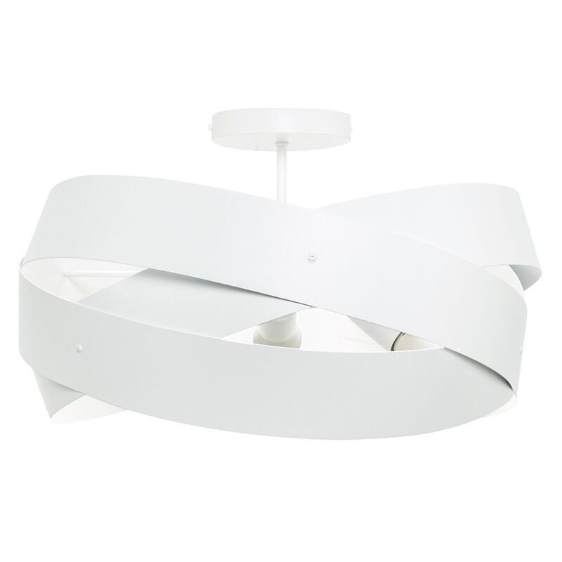Moderne plafondlamp wit, Tanno