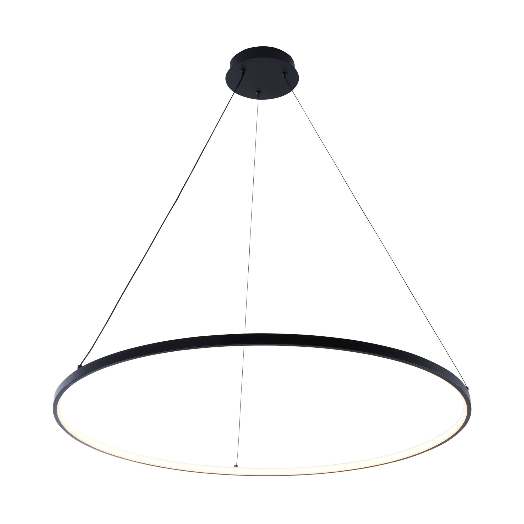 Design hanglamp zwart, Kubra, 36W, warm tot koud wit verstelbare LED