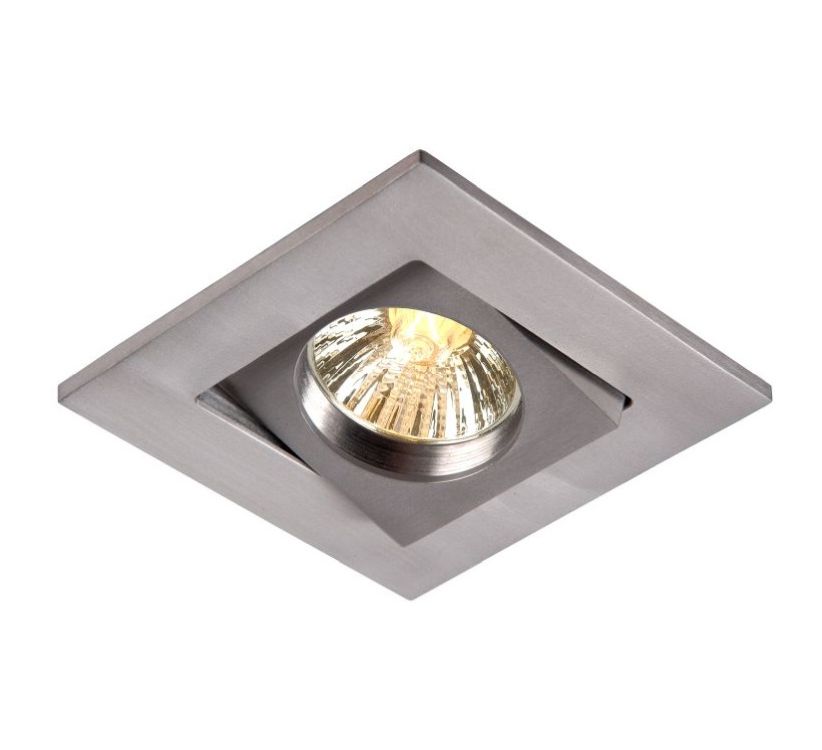 Aluminium inbouwspot chroom, Safiyah