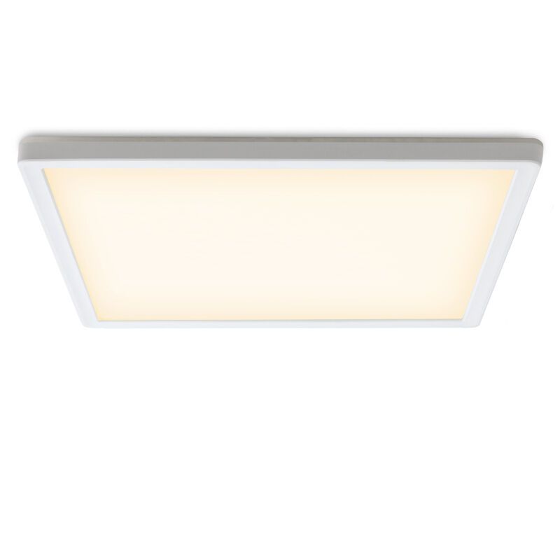 Witte plafonnière Shona, vierkant, 3-staps dimbaar, 22w, 3000K LED Witte plafonnière Shona, vierkant, 3-staps dimbaar, 22w, 3000K LED
