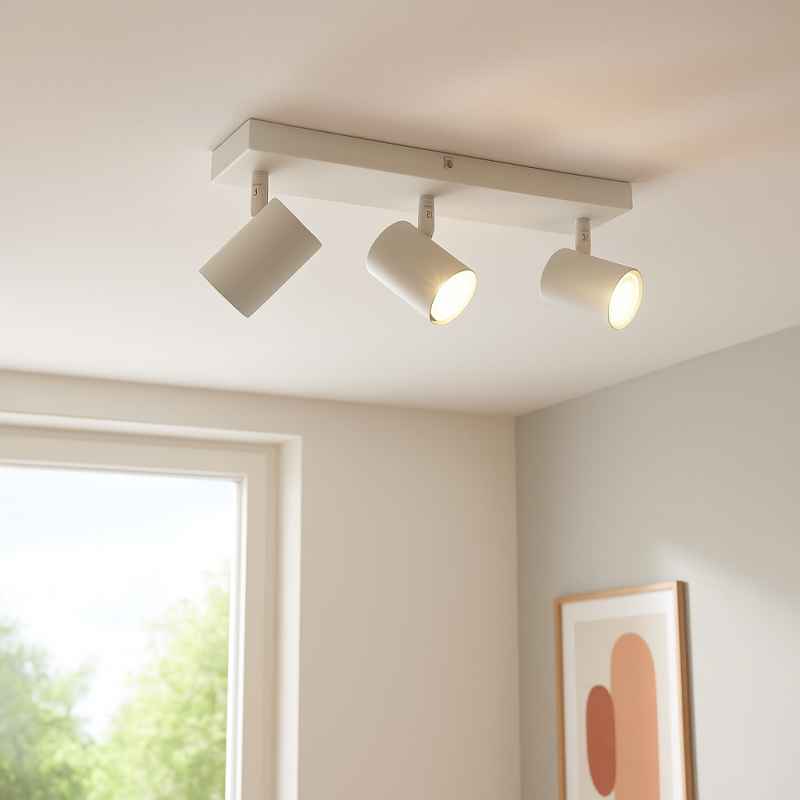 Moderne plafondspot wit, Elena