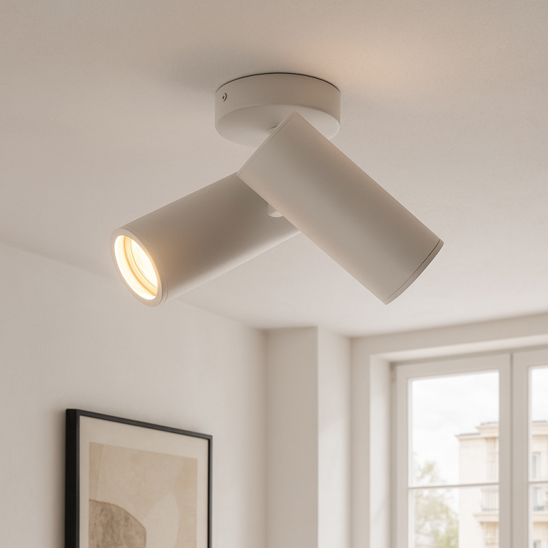 Moderne plafondspot wit, Nadi Moderne plafondspot wit, Nadi